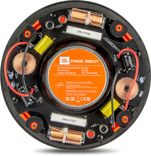 JBL Stage 260CDT In-Ceiling Speaker – Woofer & Tweeter