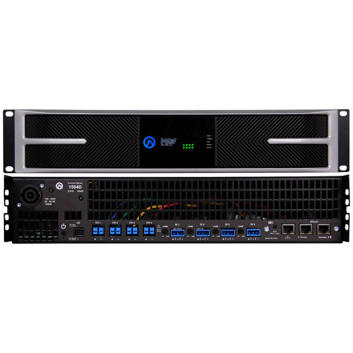 LEA CS1504 4-Kanal DSP-Verstärker – Dante