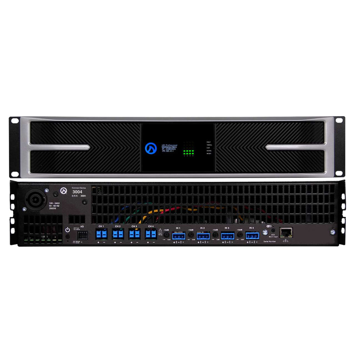 LEA CS3004 4-Kanal DSP-Verstärker – Analog