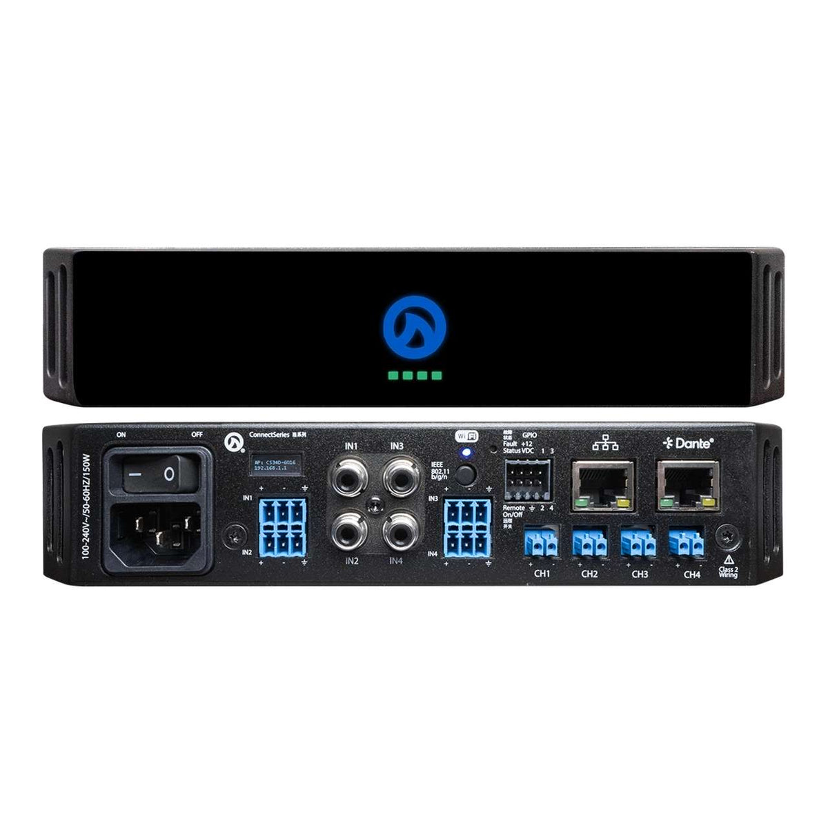LEA CS34 4-Kanal DSP-Verstärker – Dante