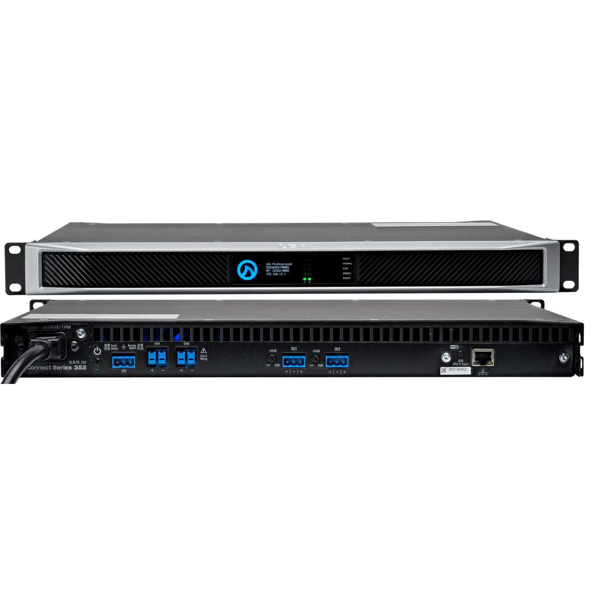 LEA CS352 2-Kanal DSP-Verstärker – Analog