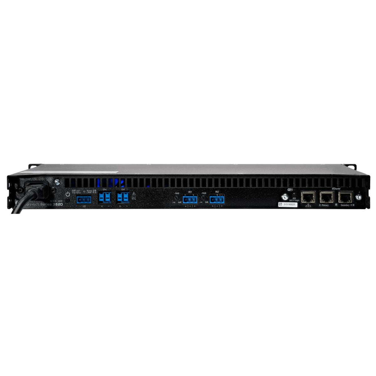 LEA CS352 2-Kanal DSP-Verstärker – Dante