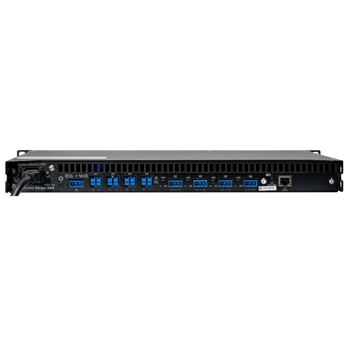 LEA CS354 4-Kanal DSP-Verstärker – Analog
