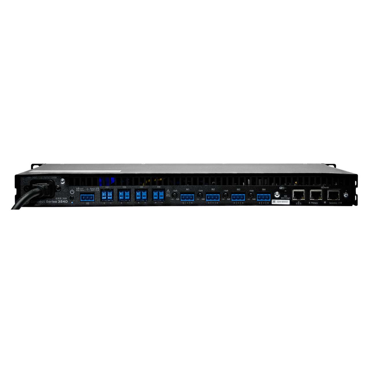 LEA CS354 4-Kanal DSP-Verstärker – Dante