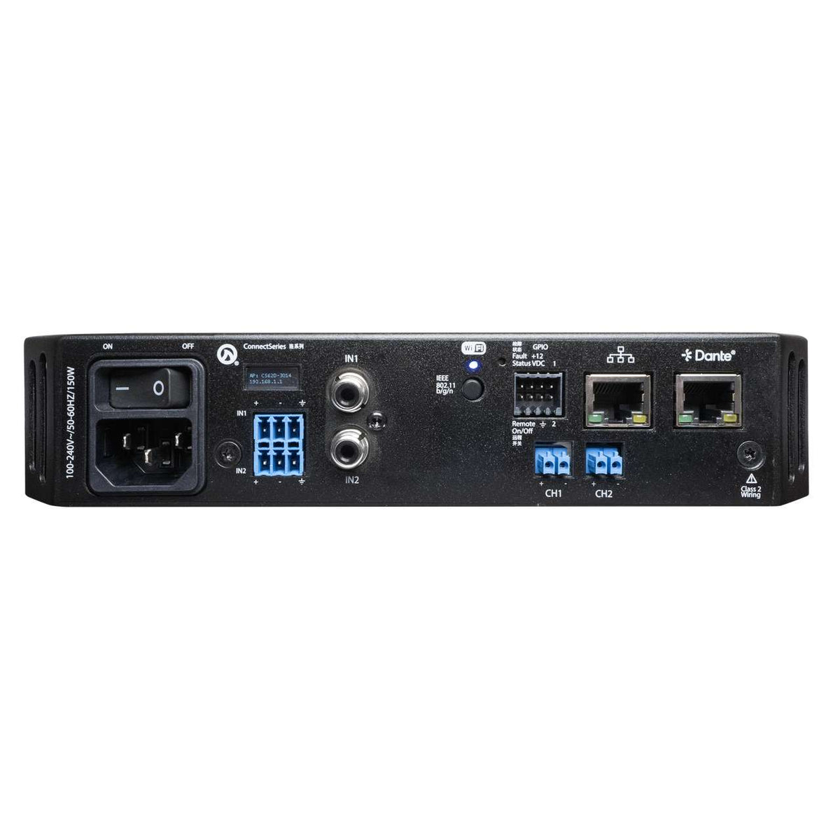 LEA CS62 2-Kanal DSP-Verstärker – Dante