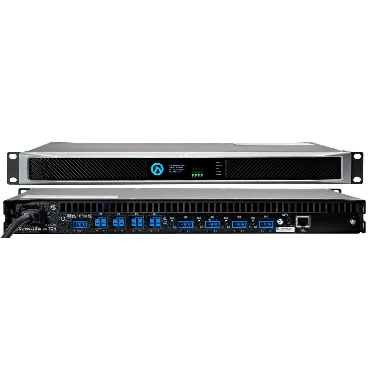 LEA CS704 4-Kanal DSP-Verstärker – Analog