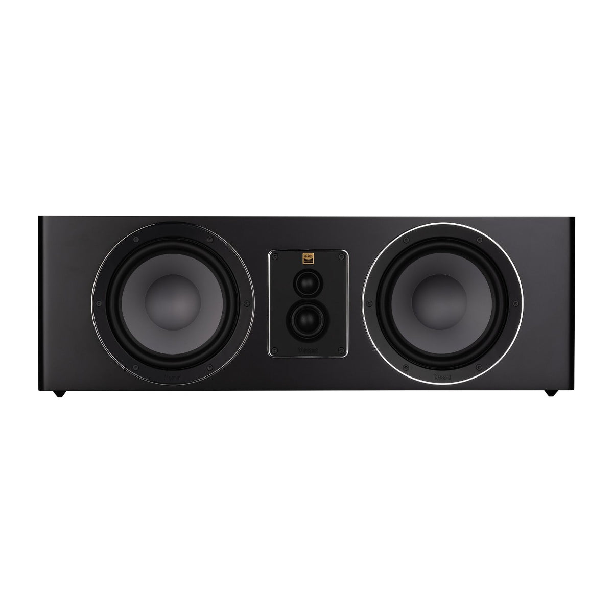 Magnat Signature Center Pro II – Schwarz, Front ohne Abdeckung