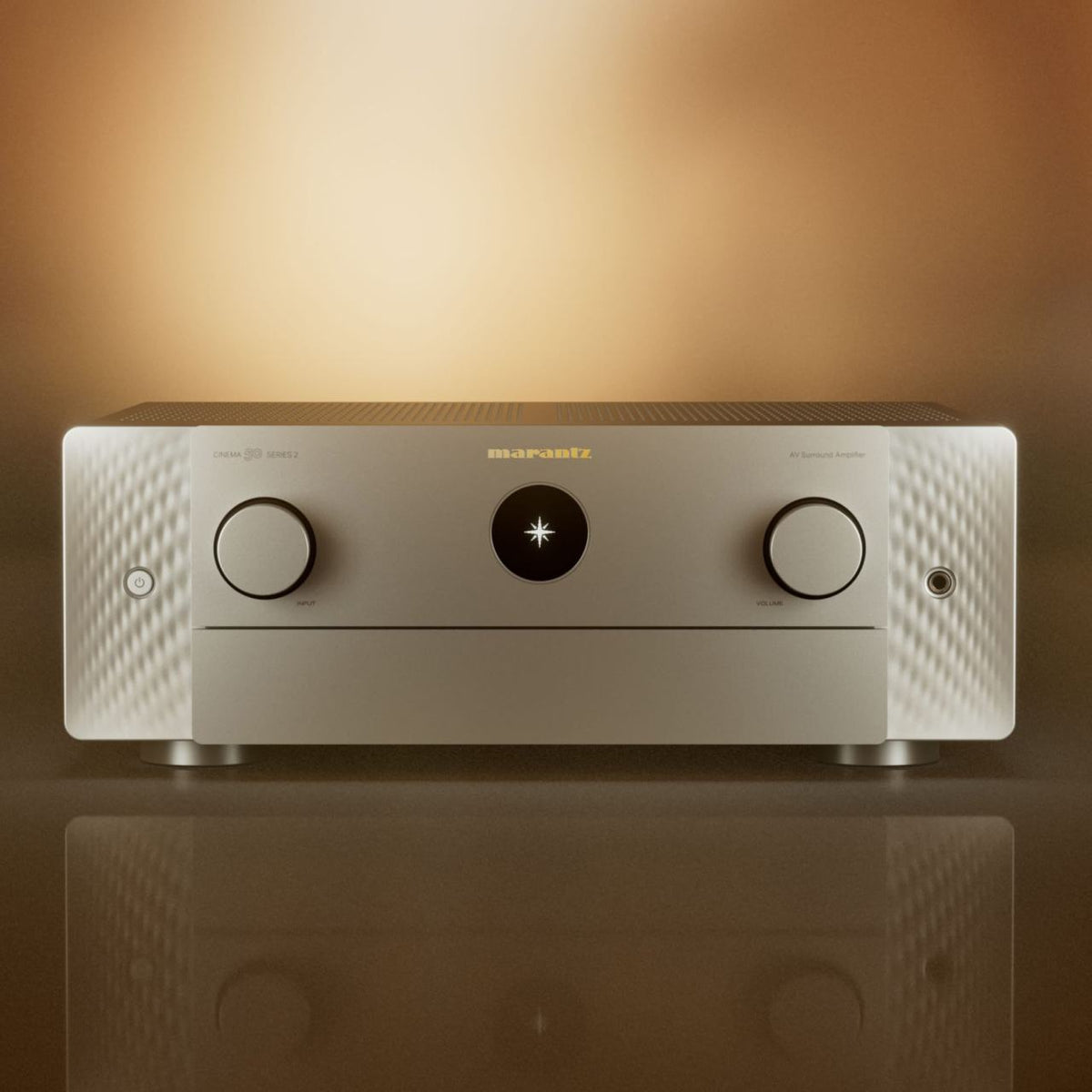 Marantz Cinema 50 Serie 2 9.4-Kanal AV-Verstärker Silber-Gold – Ansicht 12