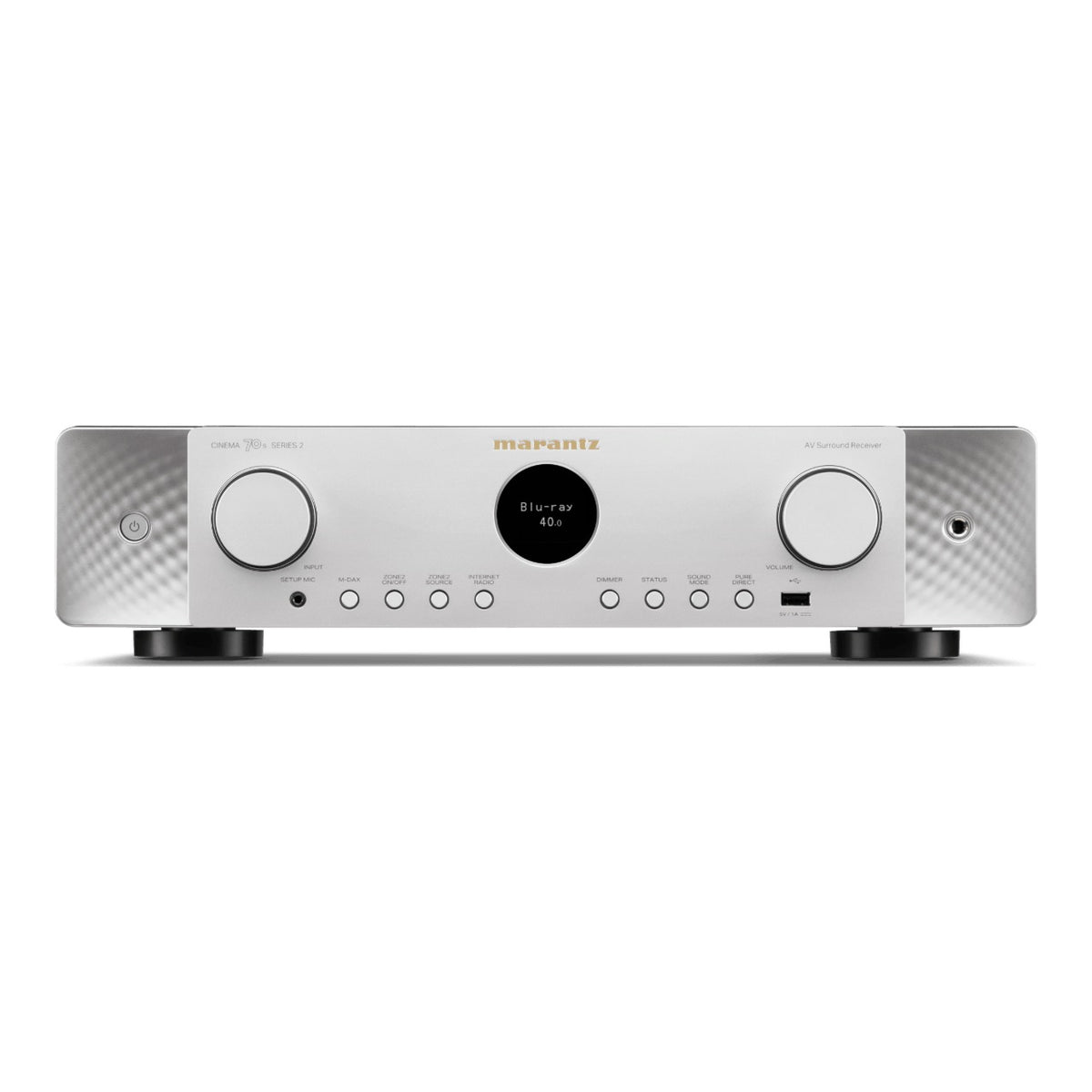 Marantz Cinema 70s Serie 2 Slimline AV-Receiver Silber-Gold – Ansicht 6