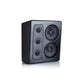 Miller & Kreisel MP300 On-Wall-Lautsprecher in Satin Schwarz, Schrägansicht
