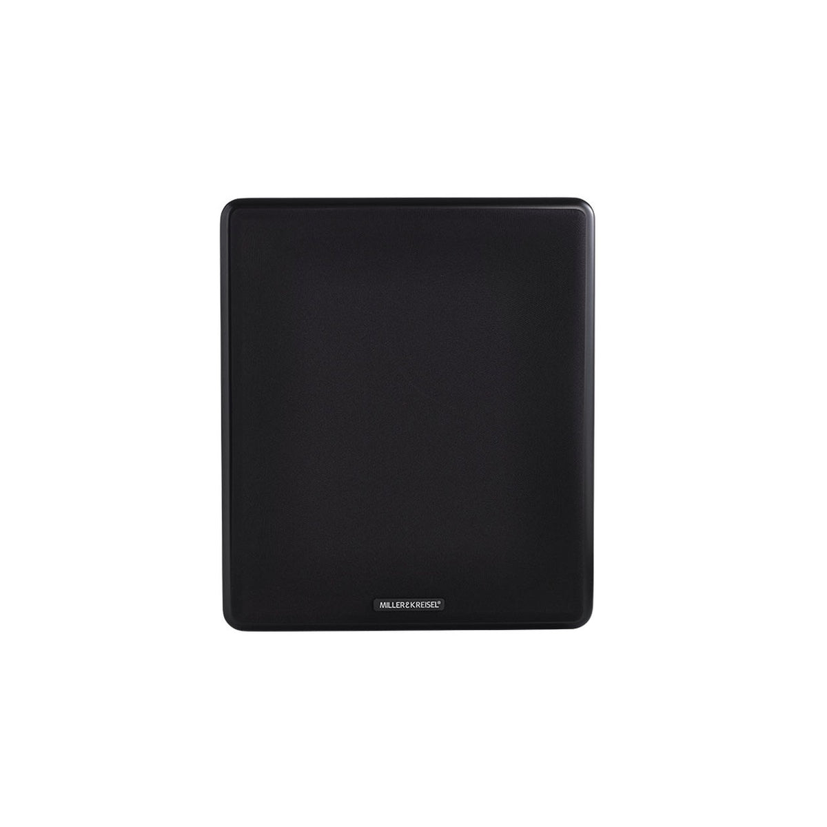 Miller & Kreisel MP300 in Satin Schwarz mit Frontabdeckung