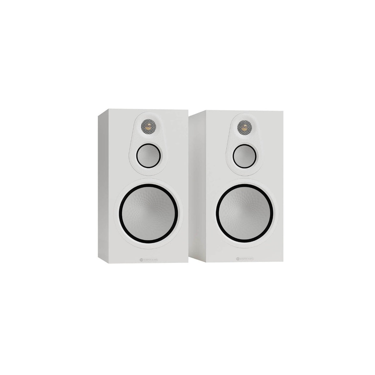 Monitor Audio Silver 100 8G Regallautsprecher in Weiß Seidenmatt
