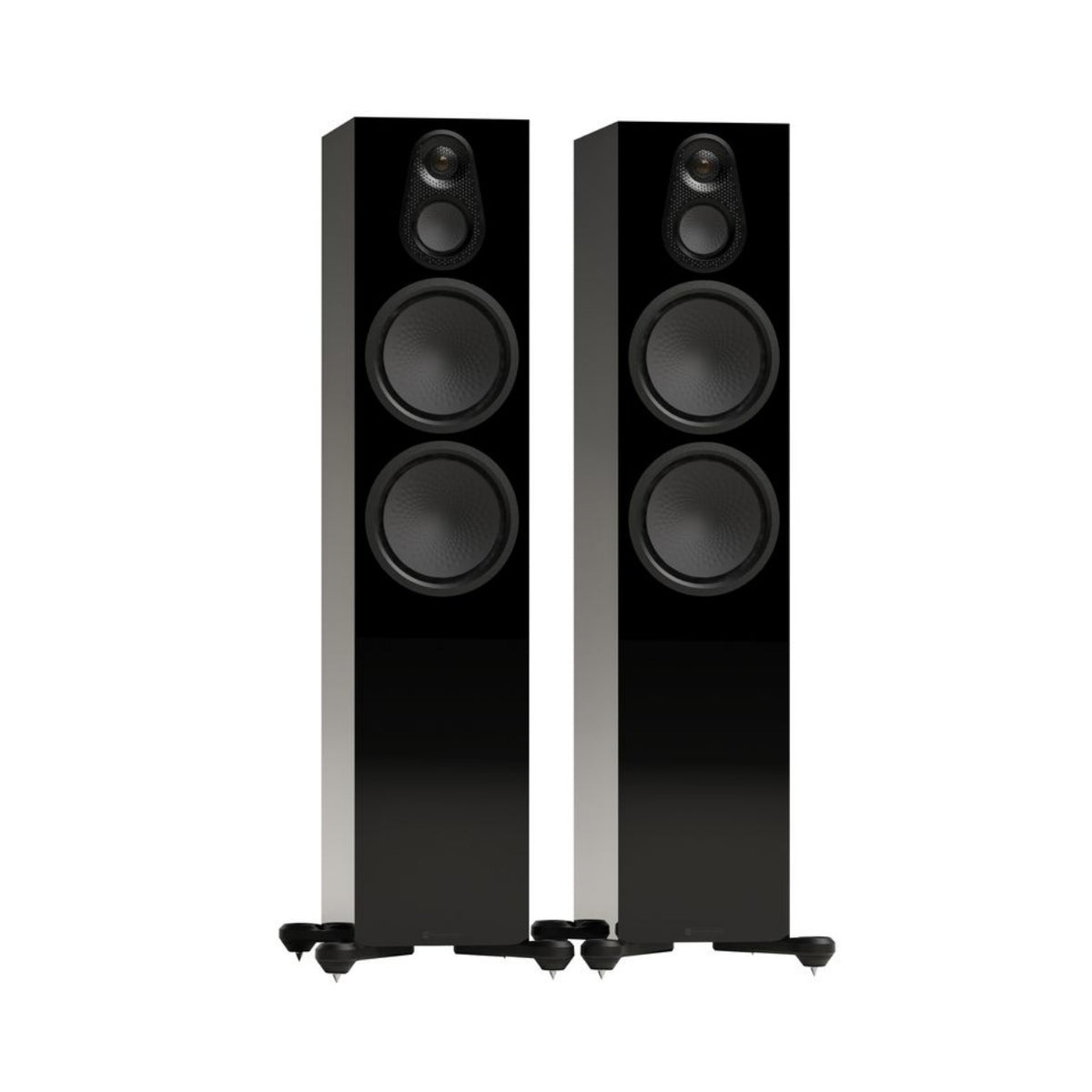 Monitor Audio Silver 500 8G Standlautsprecher in Schwarz Hochglanz