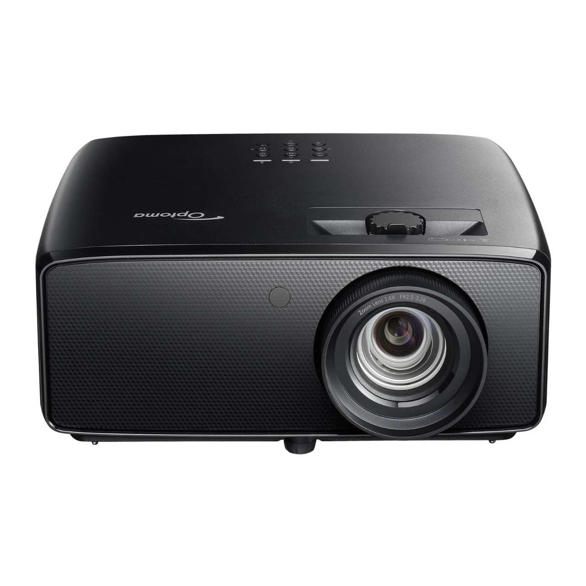 Optoma UHZ58LV 4K UHD Laserprojektor – Schrägansicht von vorn