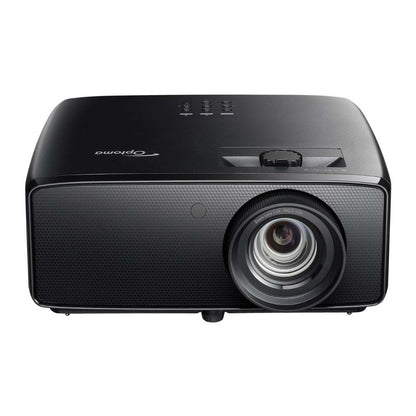 Optoma UHZ58LV 4K UHD Laserprojektor – Schrägansicht von vorn
