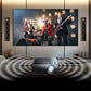 Optoma UHZ58LV 4K UHD Laserprojektor im Wohnzimmer