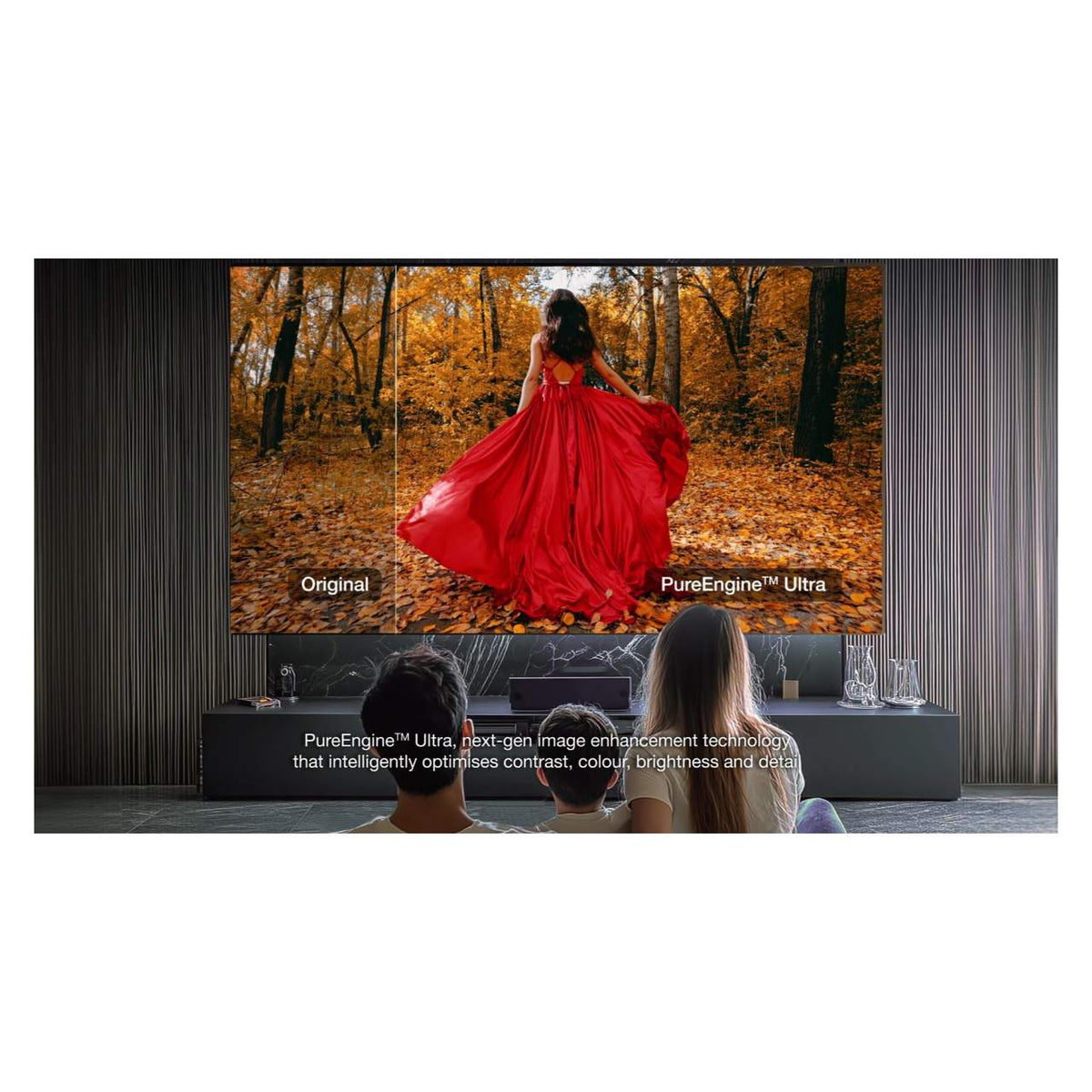 Optoma UHZ78LV 4K HDR Laser-Beamer – PureEngine Ultra