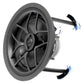 Origin Acoustics D83 In-Ceiling Speaker 8 Zoll – Ansicht schräg mit Klemmhebeln