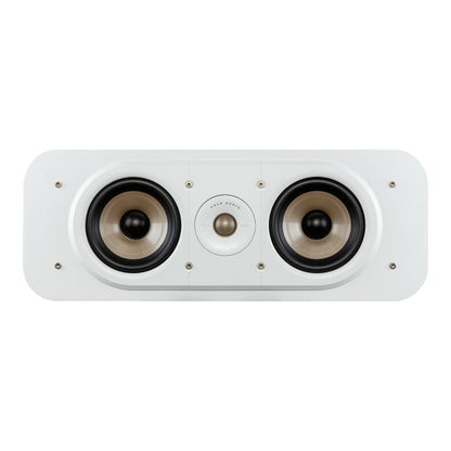 Polk Signature Elite ES30 Center-Lautsprecher in Weiß von vorn ohne Abdeckung