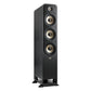 Polk Signature Elite ES60 Standlautsprecher (Paar) in Schwarz schräg von vorn ohne Abdeckung
