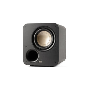 Polk Signature Elite ES8 Subwoofer, schräg von vorn ohne Abdeckung