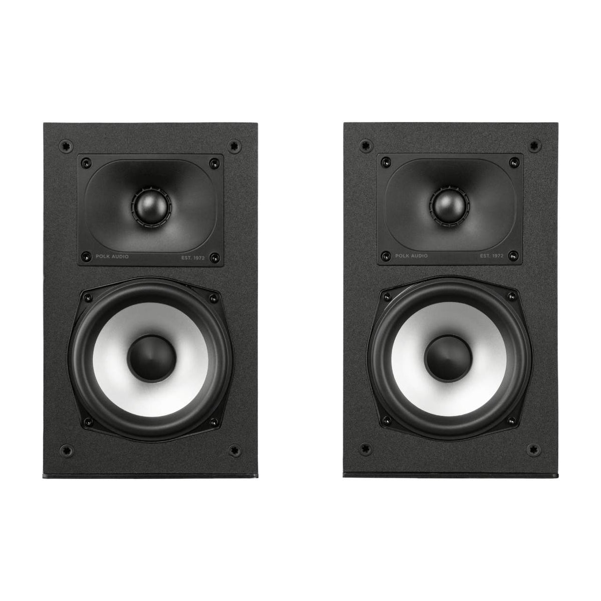 Polk Monitor XT15 Regallautsprecher (Paar) von vorn ohne Abdeckung