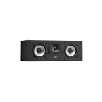 Polk Monitor XT30 Centerlautsprecher in Schwarz, schräg von vorn ohne Abdeckung
