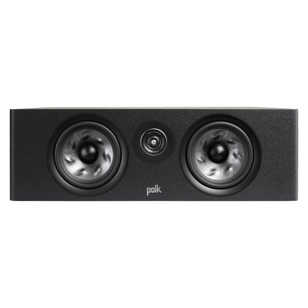 Polk Reserve R400 Center-Lautsprecher in Schwarz von vorn