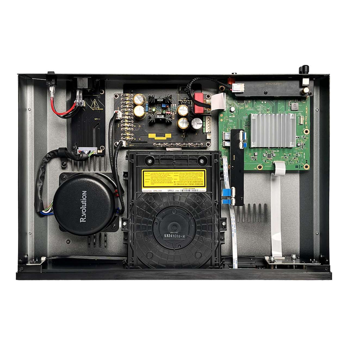 R_volution Chassis DIY-X700 für Sony UBP-X700 – Innenansicht