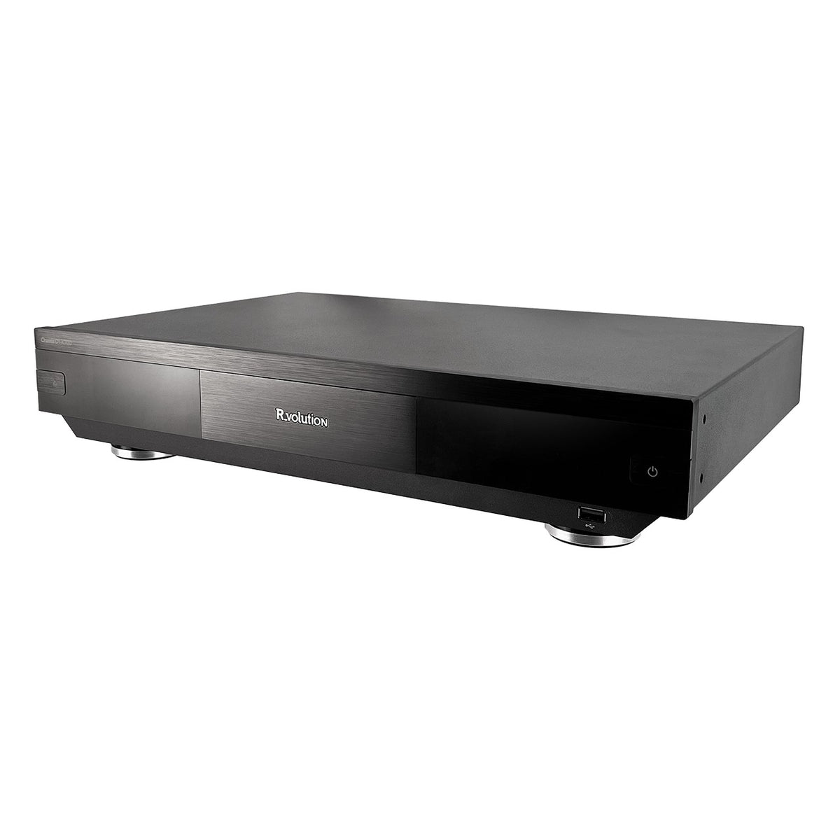 R_volution Chassis DIY-X700 + Sony UBP-X700 – Schrägansicht