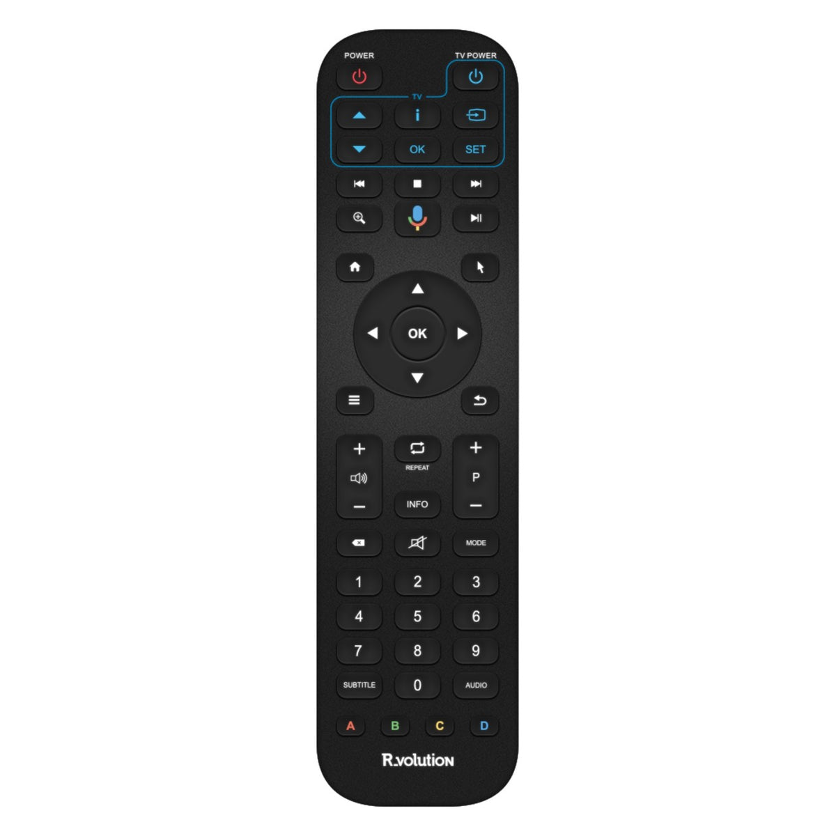 R_volution PlayerPro 8K TV Media Player – zweite Fernbedienung