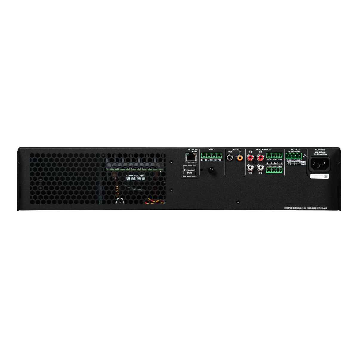 Sonance PowerZone Connect 1502 – Rückseite mit Anschlüssen