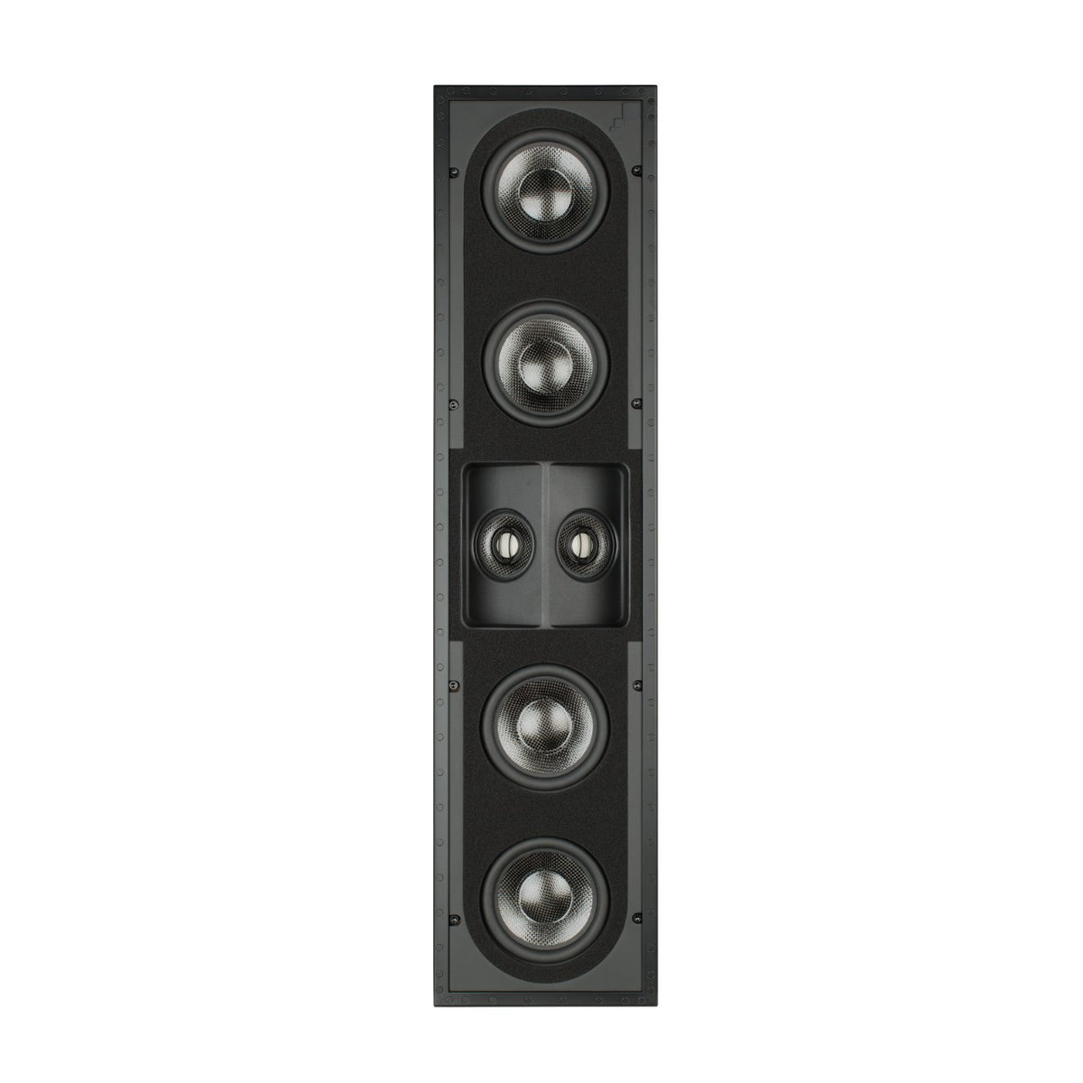 Sonance R2 SUR Reference Lautsprecher – Front ohne Gitter mit zwei Koaxialeinheiten