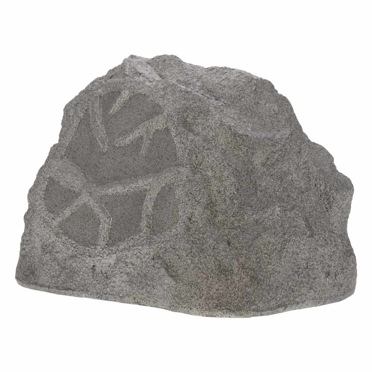 Sonance Rock 83 Steinlautsprecher – Frontansicht mit hellem Granitmuster