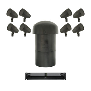 Sonance SLS 8.1 Set mit Verstärker Landscape – Set mit 8 Satelliten LS4T, Subwoofer LS12T und PowerZone Connect 2004