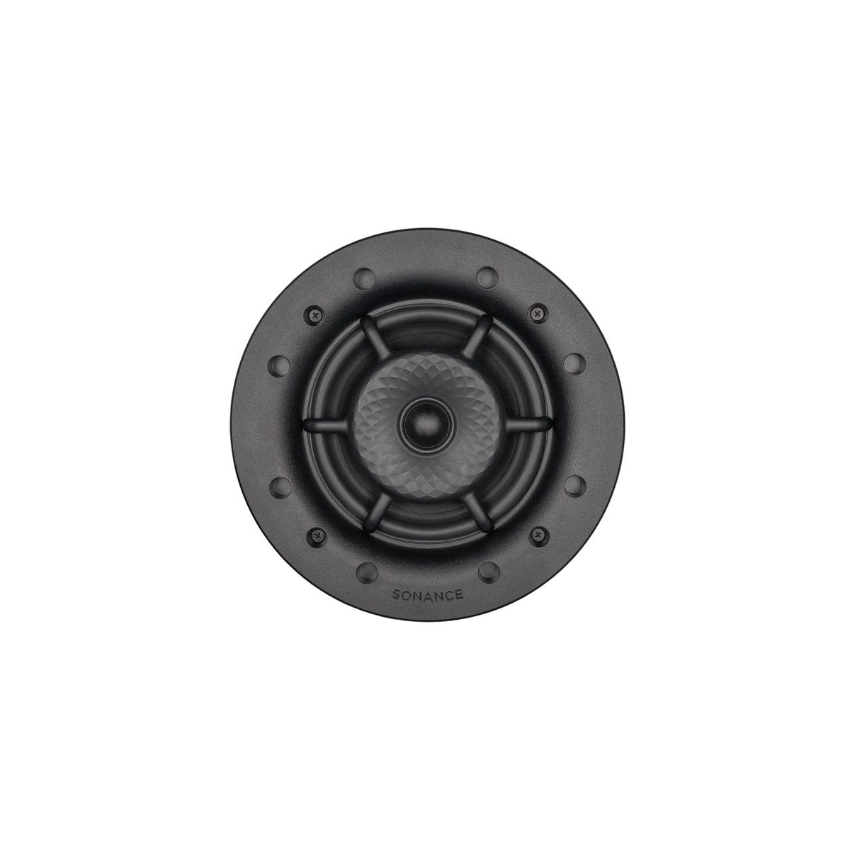 Sonance VXXT6R Outdoor-Deckeneinbaulautsprecher – Vorderseite ohne Gitter