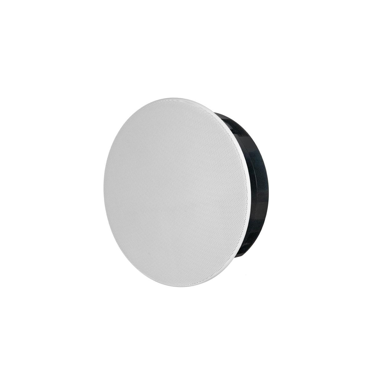 Sonance VXXT6R Outdoor-Deckeneinbaulautsprecher – rundes Micro-Trim-Gitter in Brilliant White