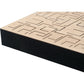 Sonitus Decosorber Maze 8 Akustikabsorber (6er-Set) – Eiche, Detailansicht der Kante