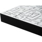 Sonitus Decosorber Maze 8 Akustikabsorber (6er-Set) – Holz weiß, Detailansicht der Kante