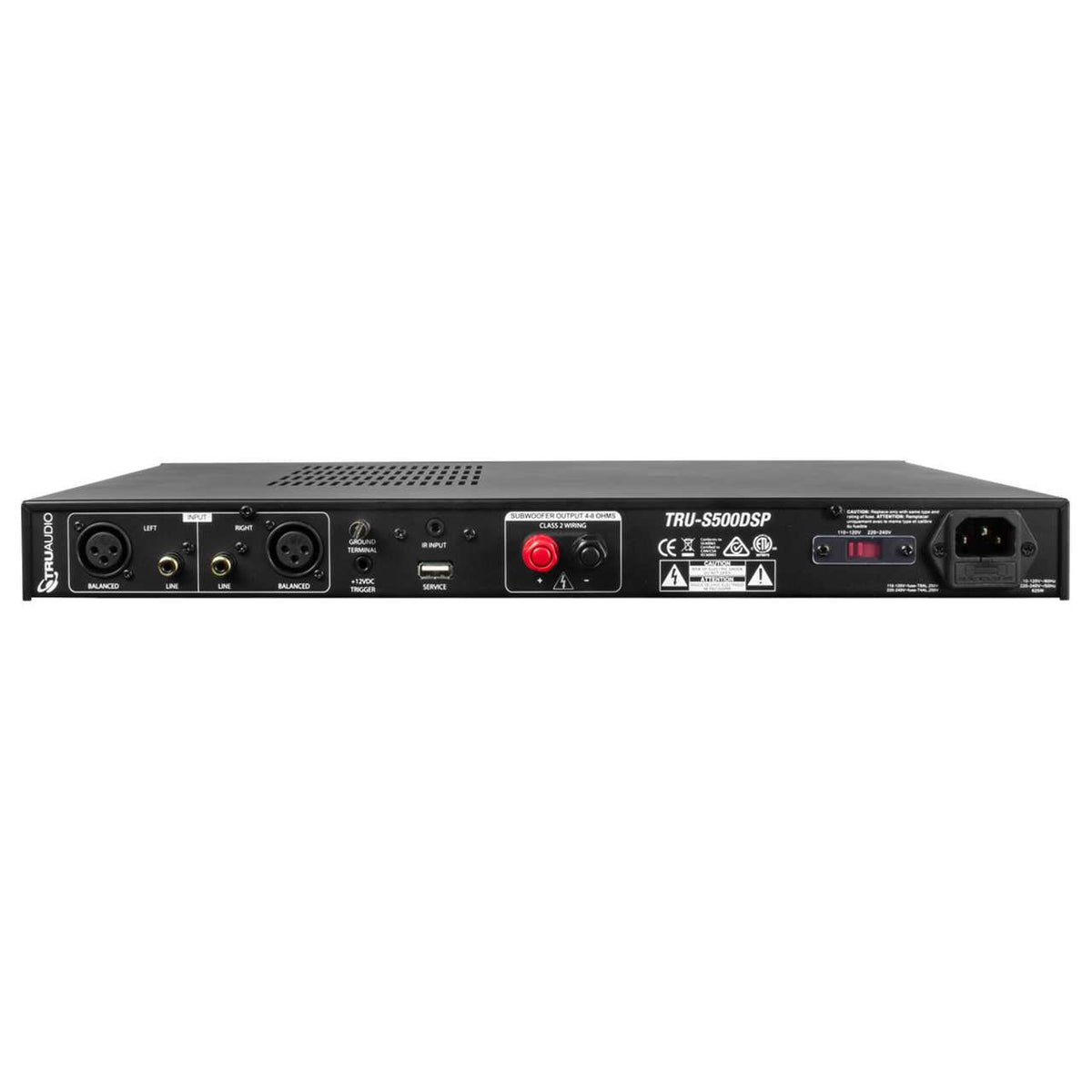 TruAudio S500DSP Subwoofer-Endstufe mit DSP