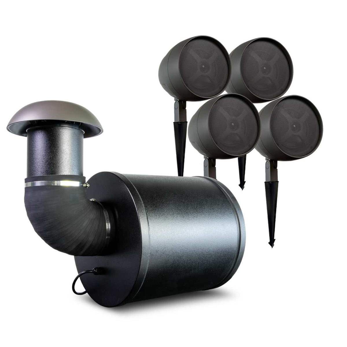 TruAudio Ultrascape 12" 4.1 Outdoor-Lautsprecherset