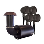 TruAudio Ultrascape-Pro-D2 10" – Subwoofer mit vier Erdspieß-Satelliten