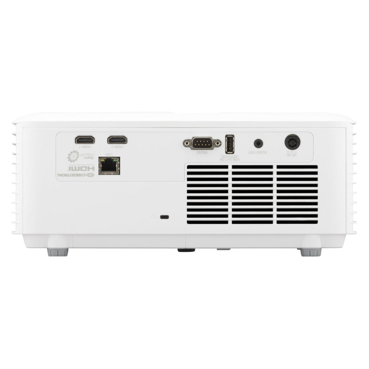 ViewSonic LS741HD Full-HD-Laser-Beamer – Anschlüsse auf der Rückseite
