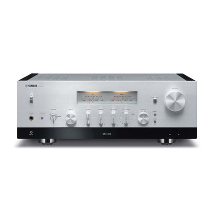 Yamaha R-N2000A - Netzwerk Hi-Fi-Receiver – Frontansicht in Silber