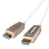 UHD Fibre HDMI Kabel 48Gbps - Weiß