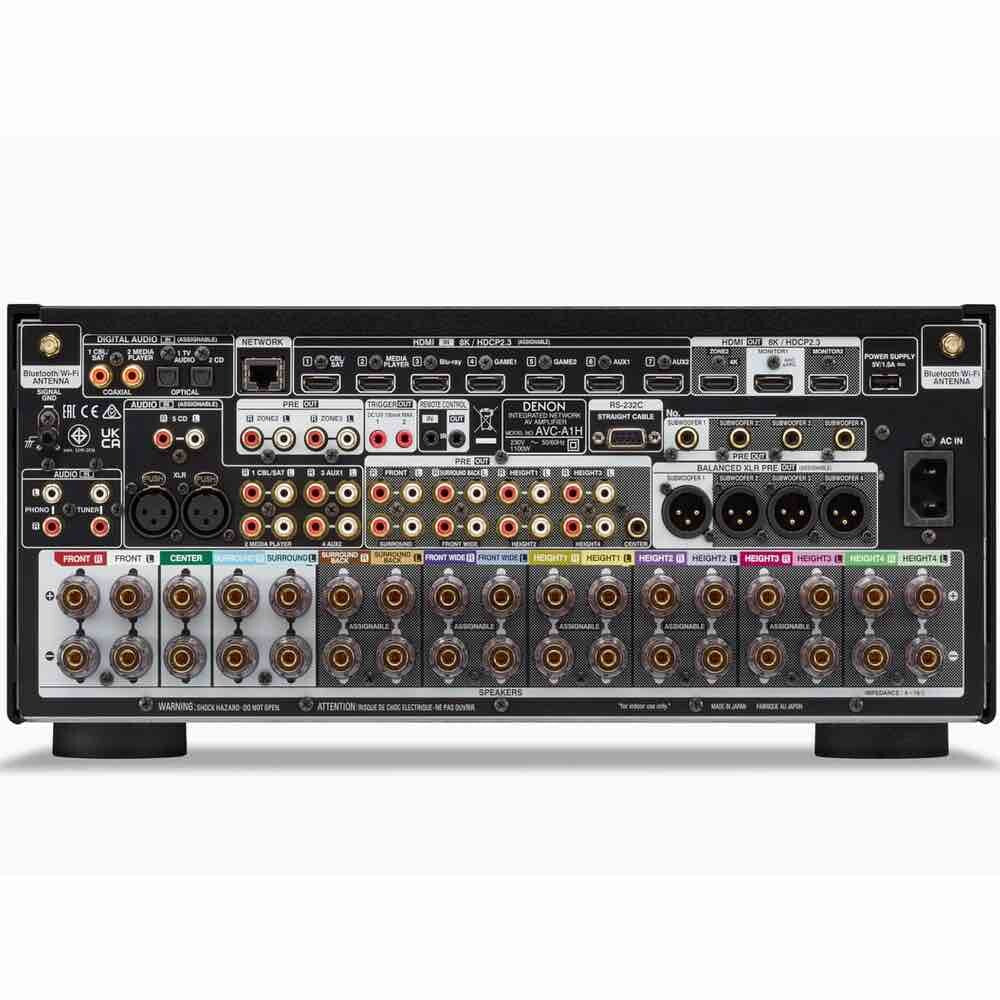 Denon AVC-A1H 15.4 Reference Home Theater Amplifier - CINE-CRAFT