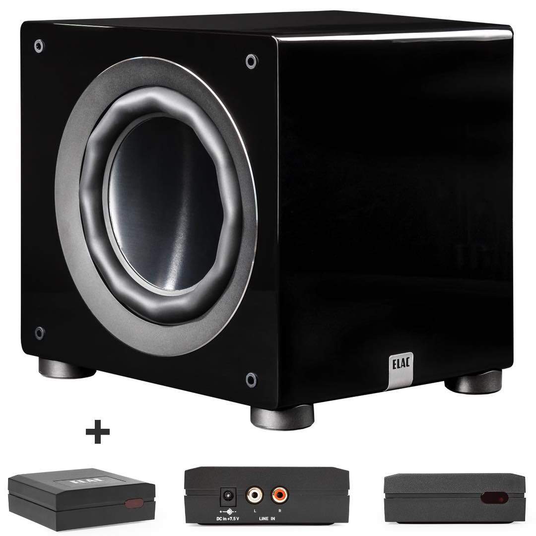 Elac DS1200-GB Subwoofer 2x12" Dual Reference schwarz (8527660777820)
