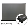 ALR Bodenleinwand Perforierte Akustik Edgefree - Schwarz