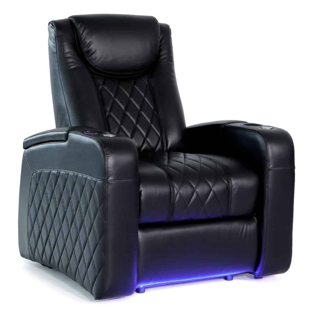 Leather cinema seats hotsell